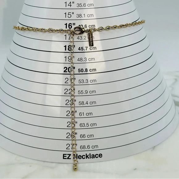 Cookie Lee Signed Necklace Coral and Red Goldtone Adjustable 16” 28” Sta… - Picture 8 of 9